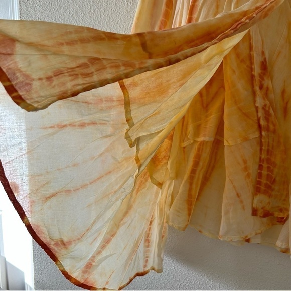 LAKHAY’S COLLECTION Wrap Tie Dye Skirt Fits Best Women Sz 30 - Picture 6 of 10